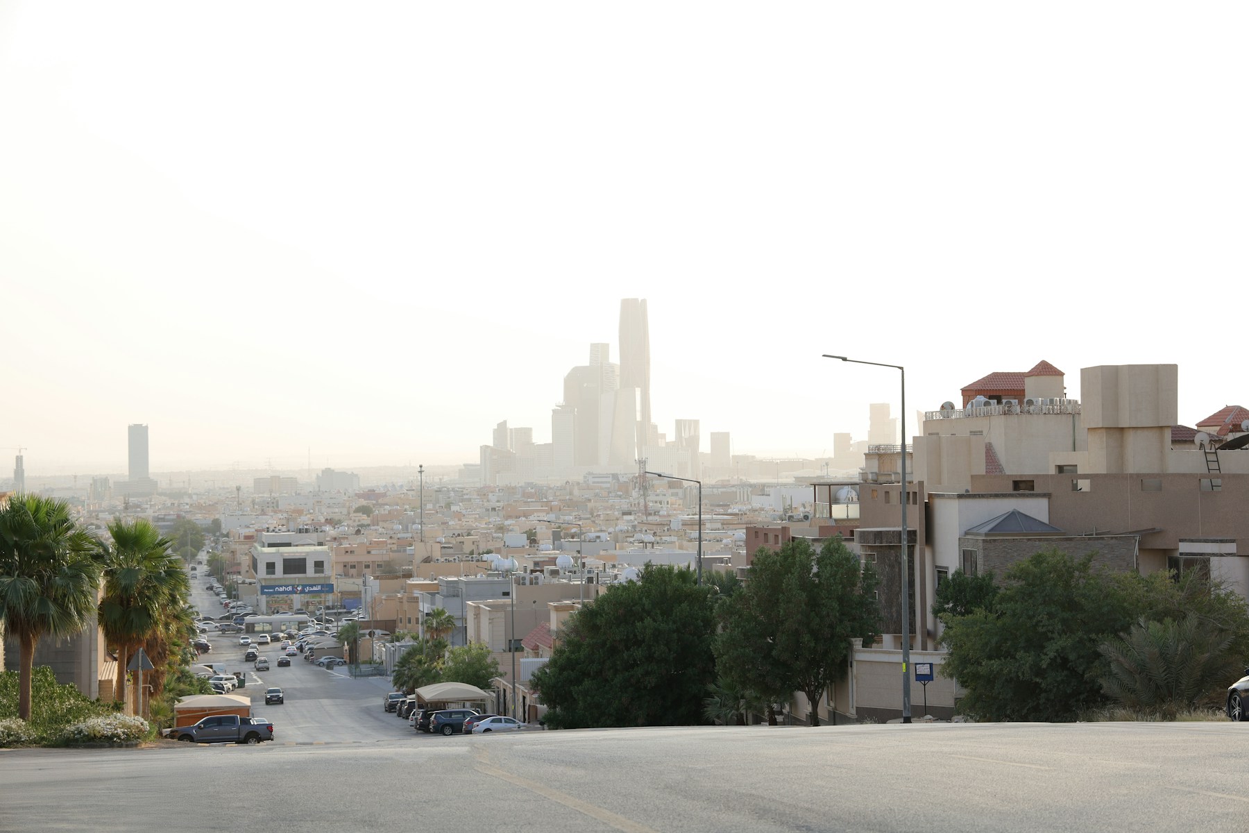 Riyadh skyline with modern towers